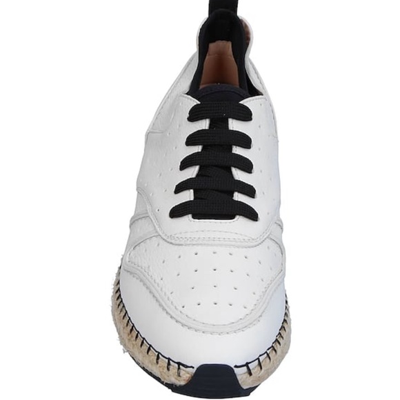 Tod's Woman Espadrilles White Size 7 Leather - Picture 3 of 9